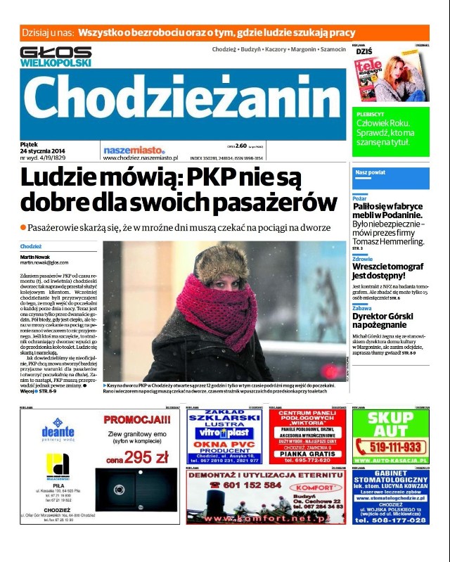 Chodzieżanin: Zobacz co w najnowszym numerze [24 stycznia]