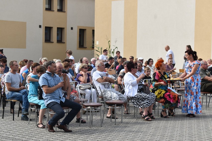 Biesiada dożynkowa w Taczanowie Drugim