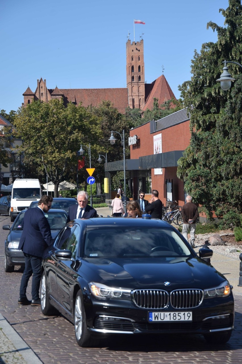 Kampania wyborcza. Wicepremier Jarosław Gowin w Malborku: "Generalnie to był bardzo dobry czas dla Polski"