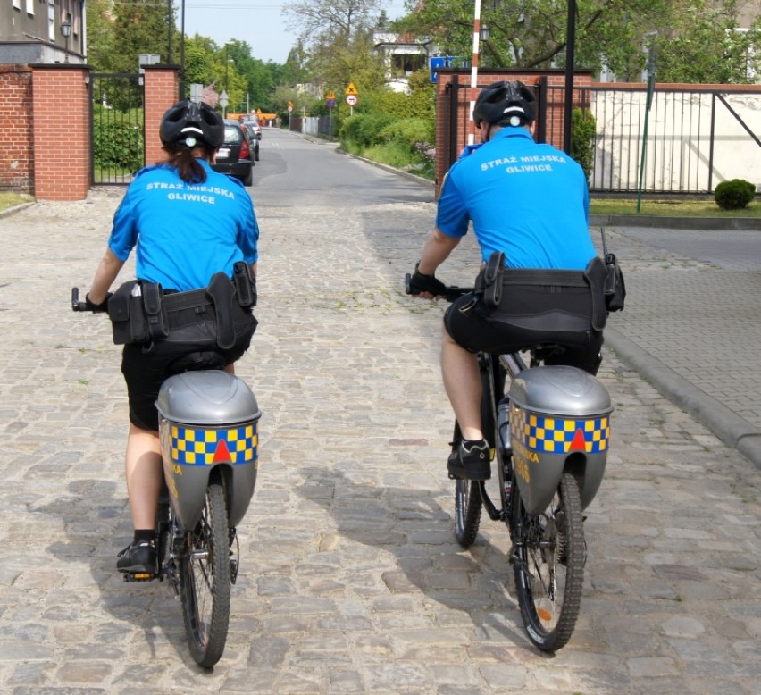 Gliwice: Ruszyły patrole rowerowe straży miejskiej