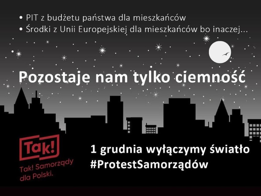 Protest samorządowców. Już dziś w Warszawie zgasną światła. W których punktach stolicy zapanuje ciemność?