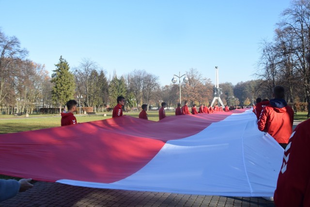 Święto Niepodległości w Zespole Szkół nr 1 im. Gustawa Morcinka w Tychach