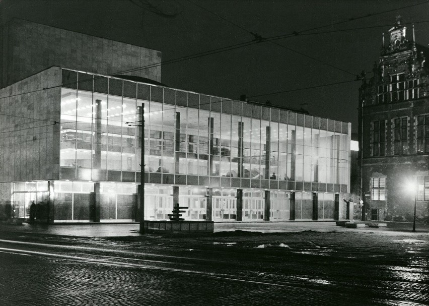 Gdański Teatr Wybrzeże w roku 1967.