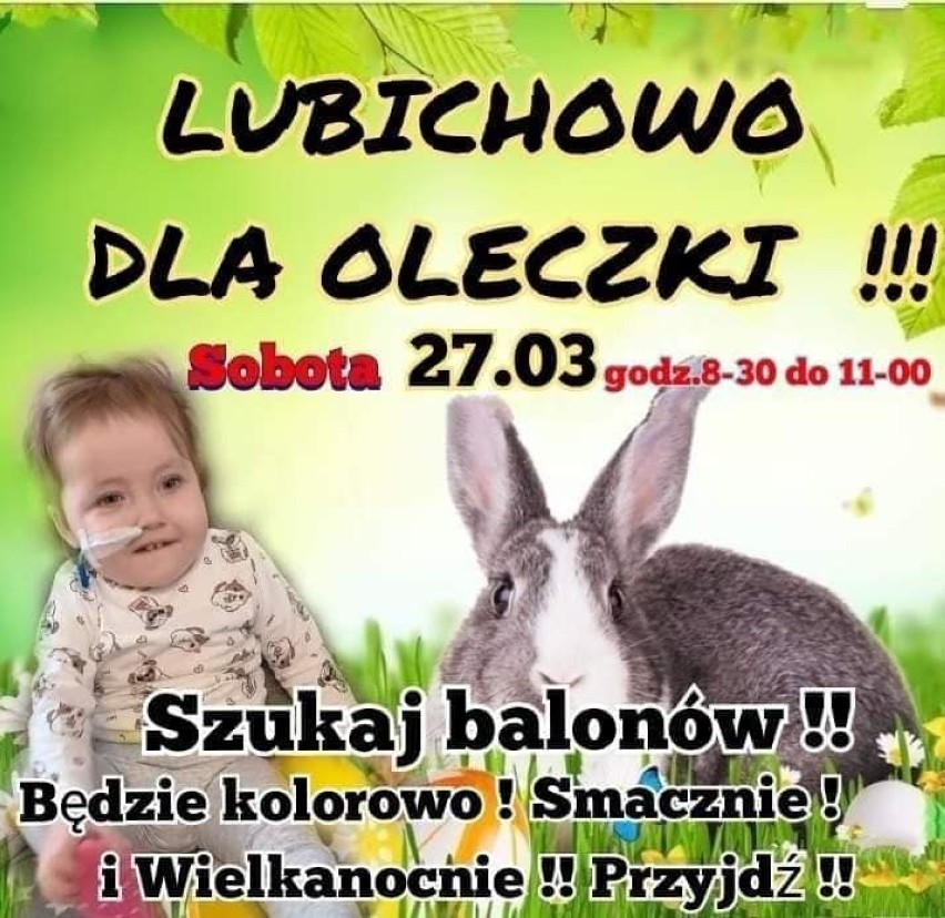 Kiermasz słodkości oraz ozdób wielkanocnych na rzecz Oli Dzienniak 