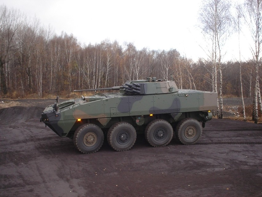 KTO Rosomak w wersji bojowej

Pojazd 8x8 „Rosomak” jest...