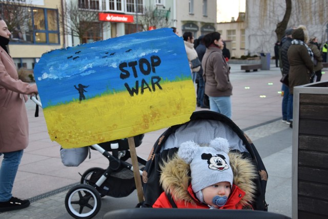 Sceny z placu Wolności w Szczecinku