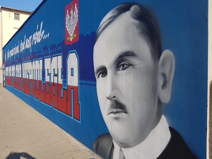 Mural przy ul. Młyńskiej w Obornikach już jest gotowy