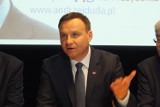 Andrzej Duda w Zamościu: kandydat na prezydenta spacerował z Andrzejem Wnukiem
