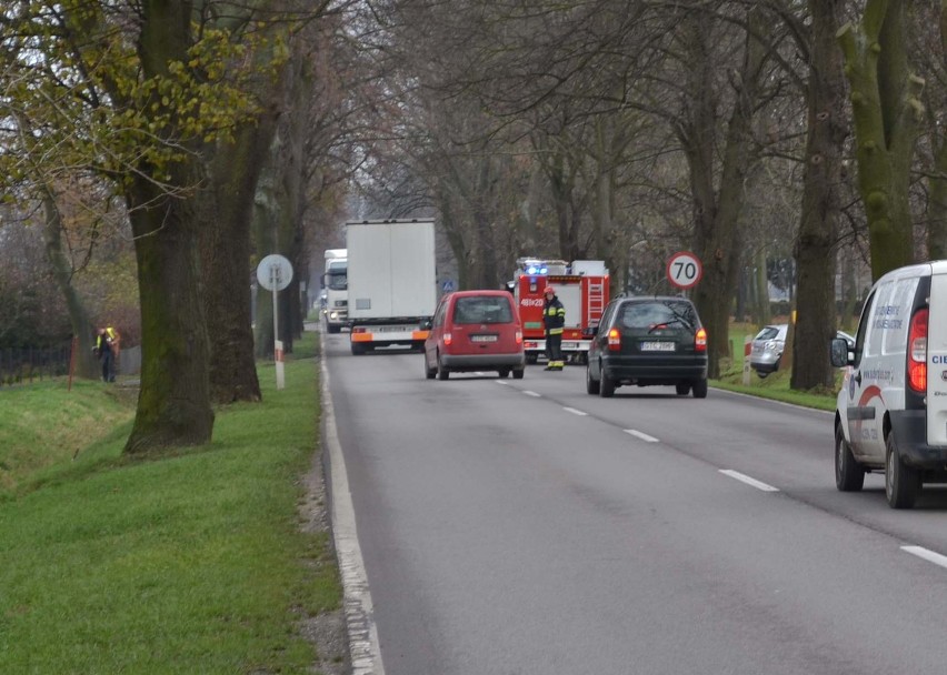 Wypadek na drodze nr 22: W Królewie samochód uderzył w drzewo. Dwie osoby zostały ranne