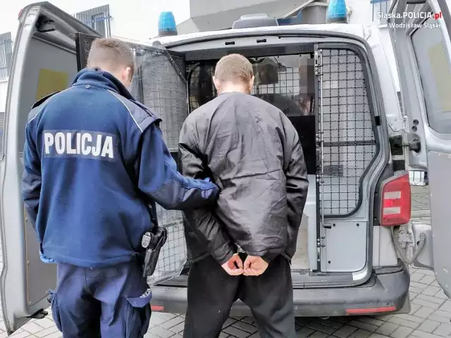 Policjanci z Wodzisławia Śląskiego zatrzymali mężczyznę, który wtargnął do obcego domu w Syryni