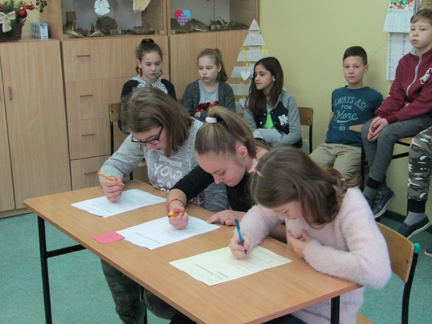 Konkurs czytelniczy w szkole w Broniszewicach