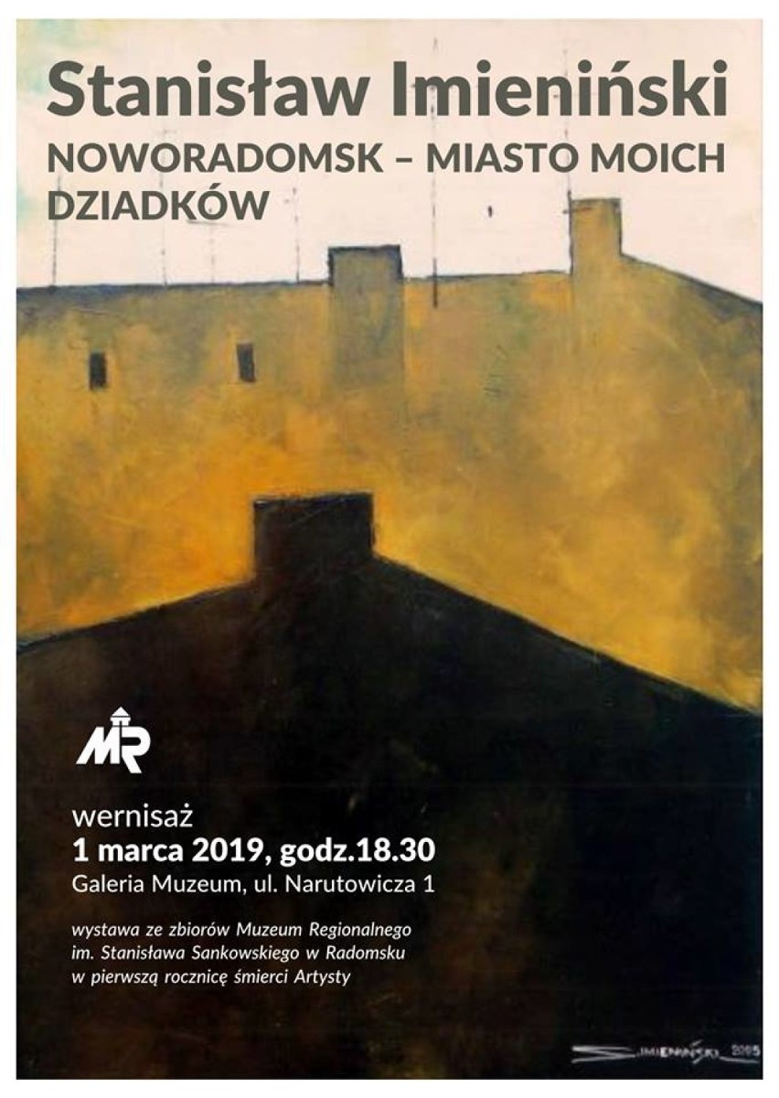 Muzeum Regionalne w Radomsku zaprasza na wystawę Stanisława Imienińskiego