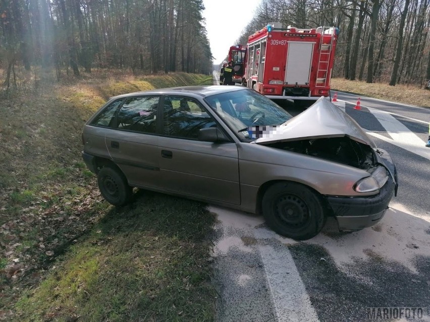 44-latek siedzący za kierownicą opla nie zachował...