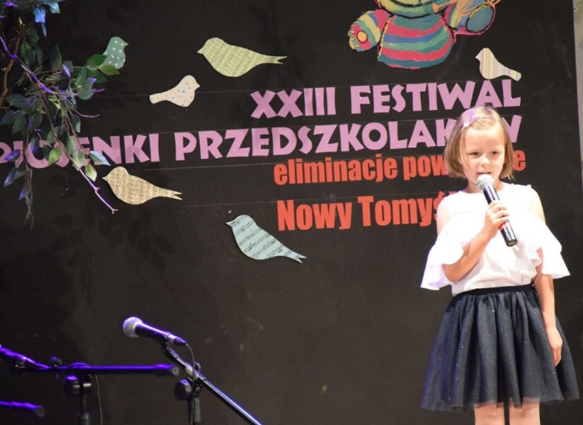 Nowy Tomyśl: Festiwal Piosenki Przedszkolaków