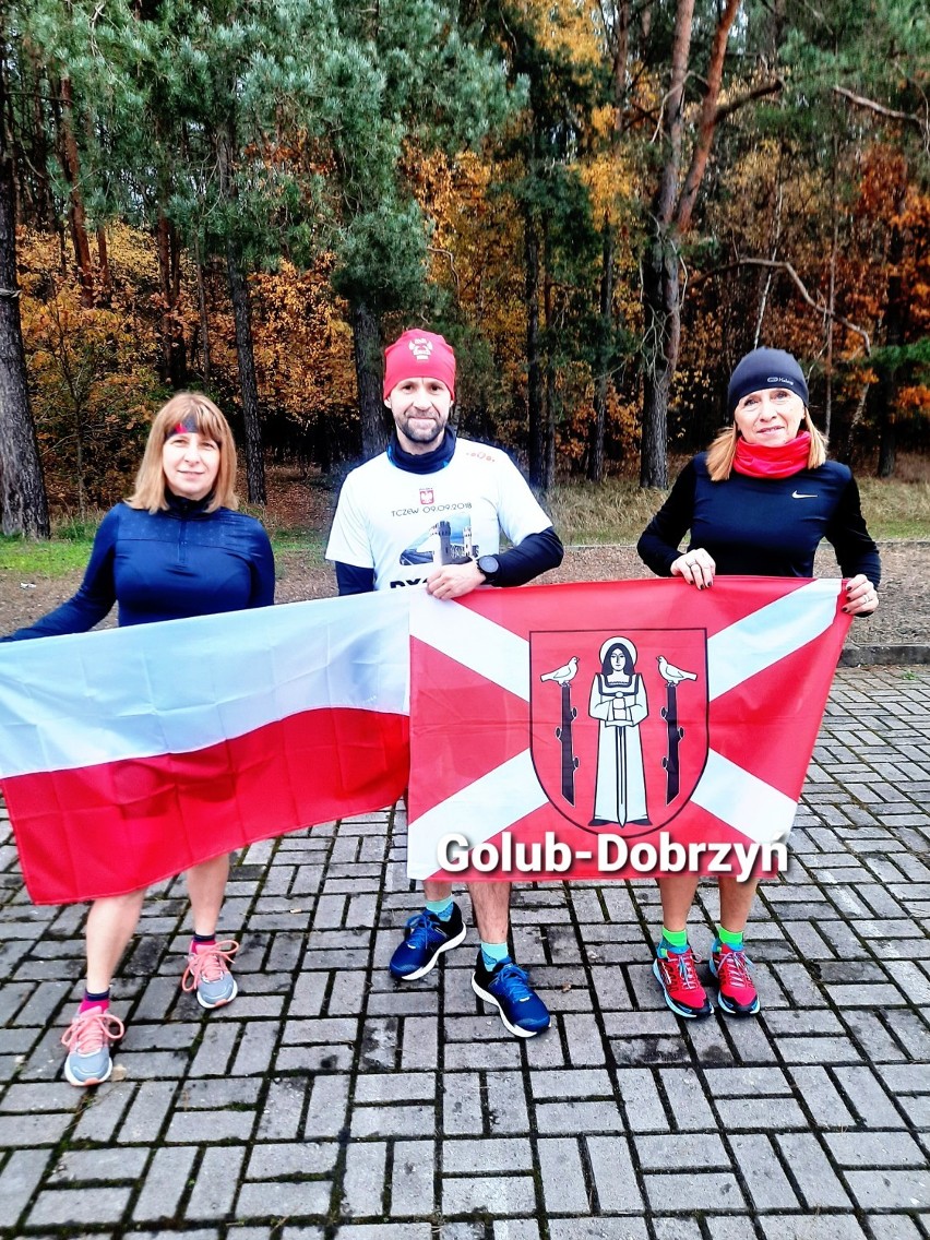Biegacze grupy Endo Golub-Dobrzyń w formie biegu uczcili 11...
