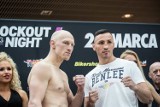 KnockOut Boxing Night 6 w Łomży. Diablo i Jur spotkali się na ceremonii ważenia (zdjęcia)