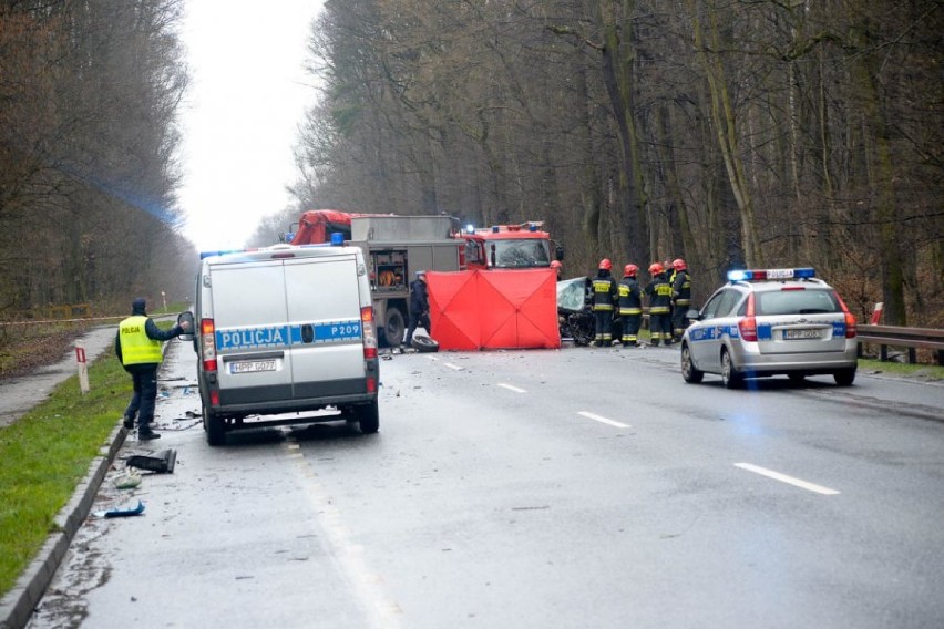 Śmiertelny wypadek w Gliwicach [zdjęcia]