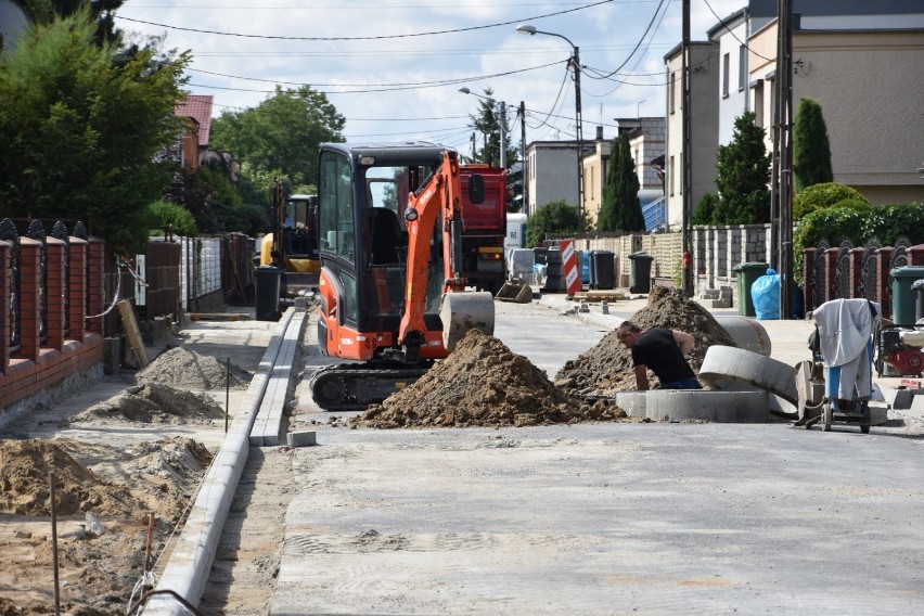 W Granowie trwa modernizacja ulicy Tadeusza Kościuszki [ZDJĘCIA]