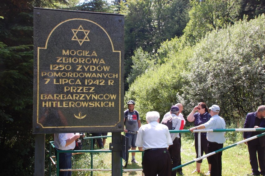 W Hałbowie uczczono pamięć zamordowanych Żydów z Nowego Żmigrodu