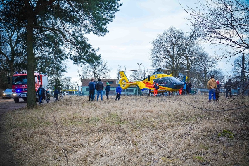 Uciekający przed policją 33-latek potknął się i doznał...