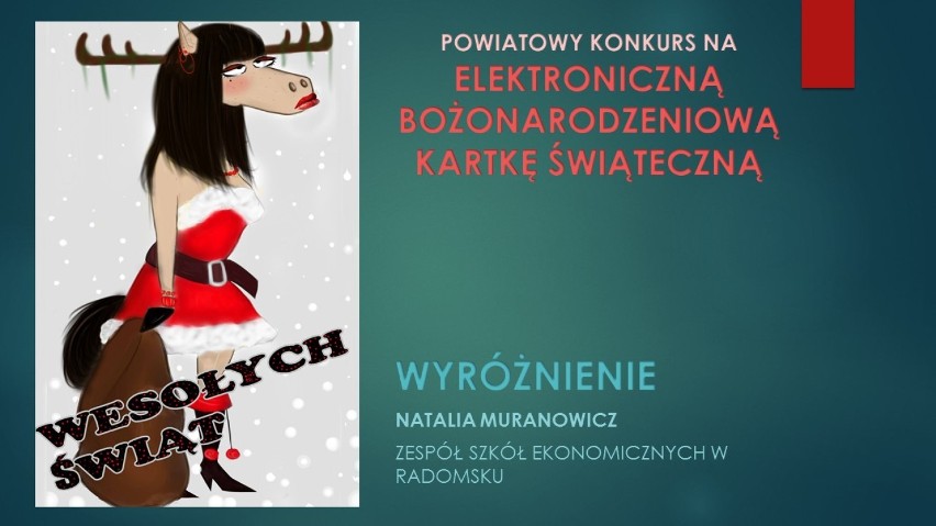 Radomszczański: Najlepsza bożonarodzeniowa e-kartka wybrana