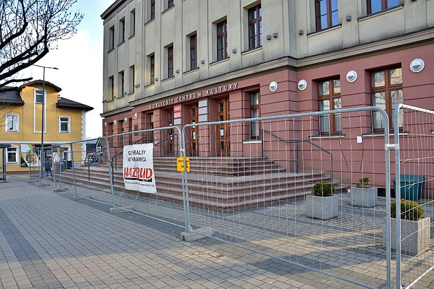 Trwa remont budynku Gorlickiego Centrum Kultury
