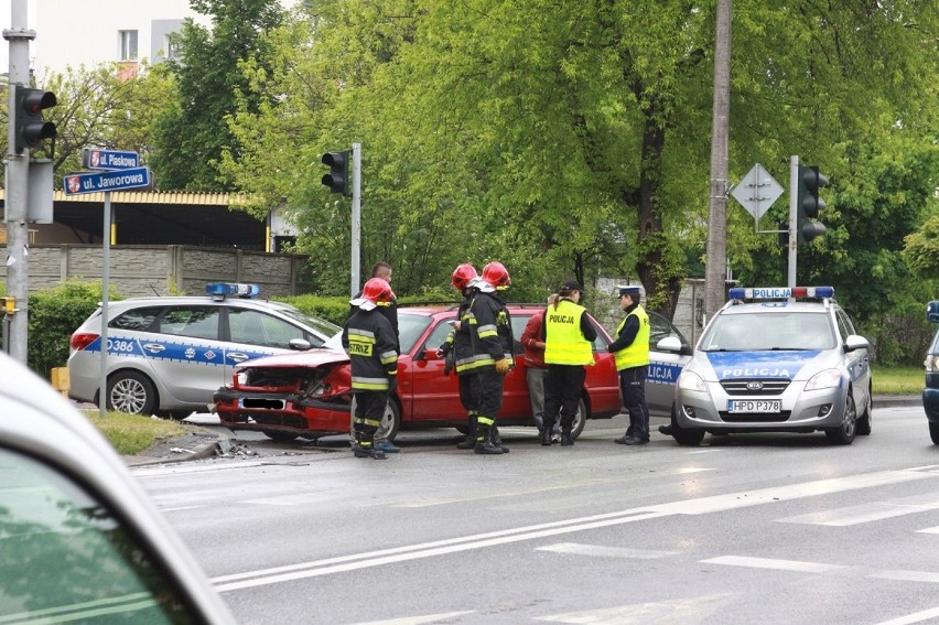 Puławy: Kolizja na Jaworowej