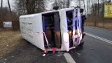 Wypadek w Kucinach. 11 osób rannych [ZDJĘCIA, FILM]