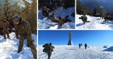 Żołnierze z 22. Karpackiego Batalionu Piechoty Górskiej szkolili się na Śnieżniku