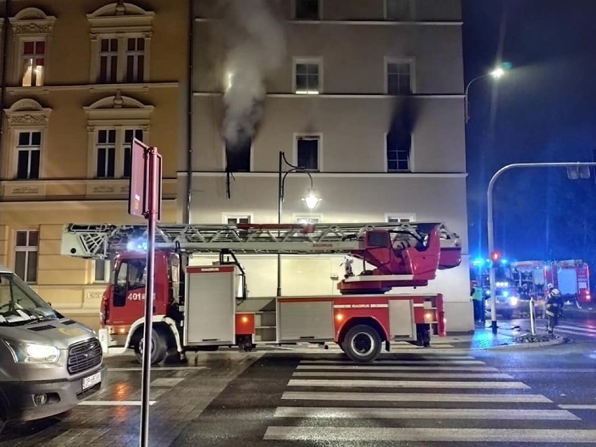 Pożar w Brzegu - 29.09.2021r.