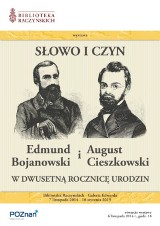Biblioteka Raczyńskich przypomina Bojanowskiego i Cieszkowskiego