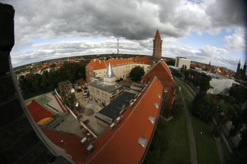 Zamek ma także wieżę św. Piotra z tarasem widokowym
