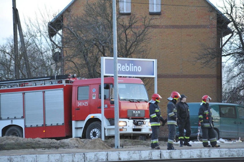 Koparka uszkodziła gazociąg. Krajowa szóstka zablokowana FOTO, WIDEO