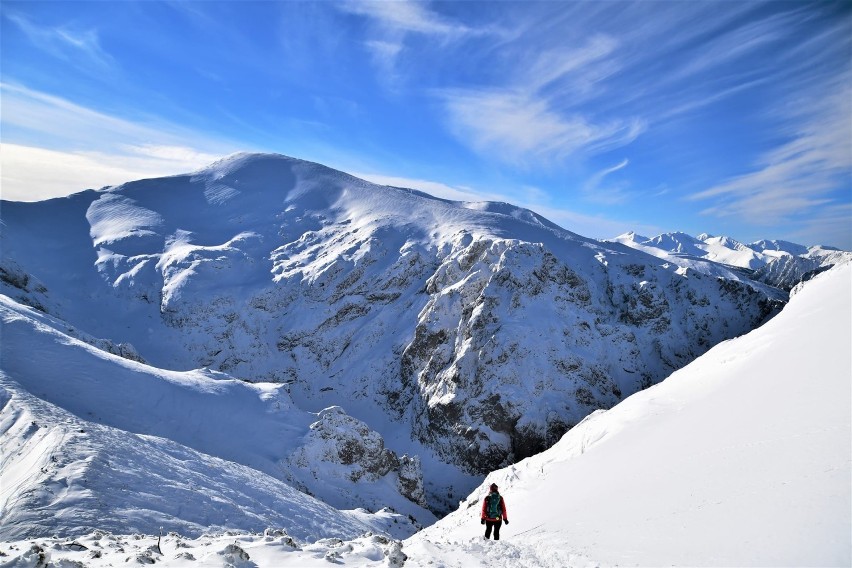 Zimowa wycieczka na Giewont.