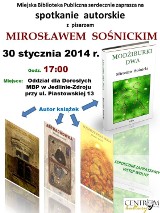 Mirosław Sośnicki - spotkanie autorskie w Jedlinie-Zdroju
