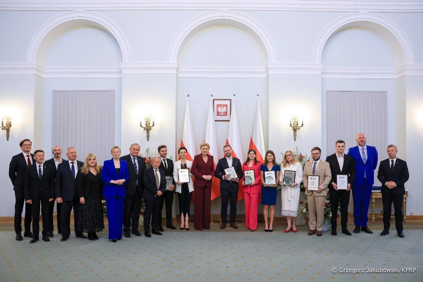 Gala rozdania nagród w Pałacu Prezydenckim w Warszawie.