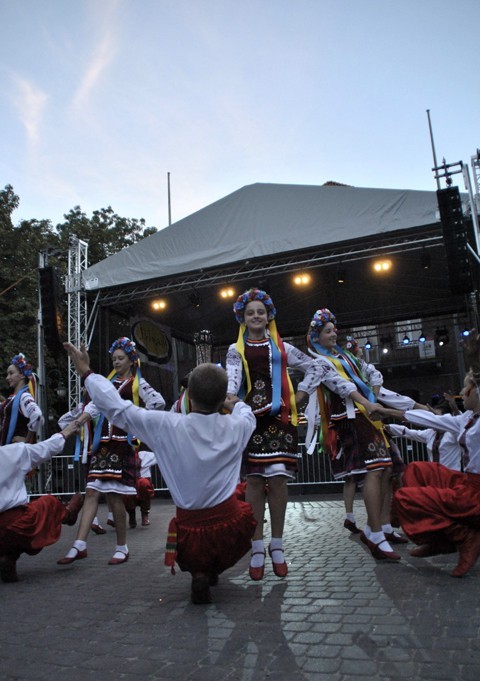 Nowy Dwór Gdański: Ukraińskie rytmy spodobały się publiczności festiwalu Open Delta 2012