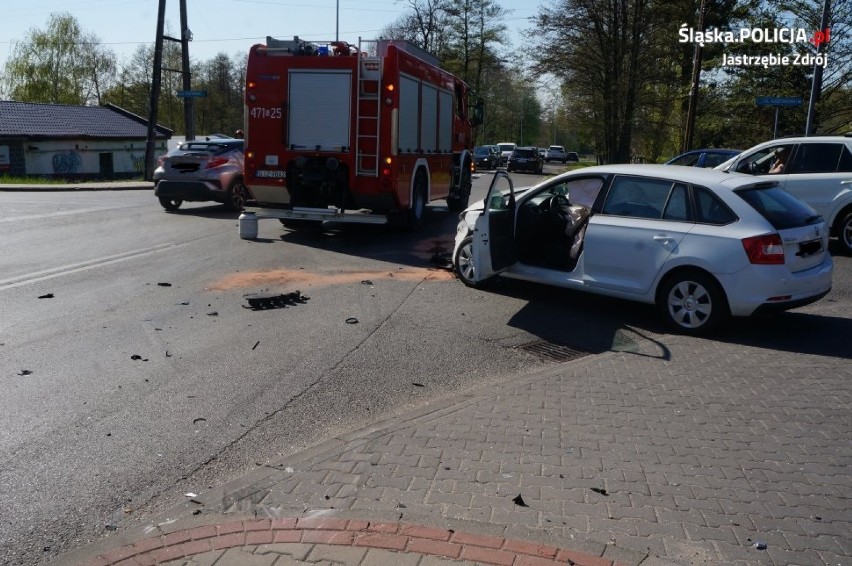 Jastrzębie: wypadek na skrzyżowaniu Kasztanowej z Armii...