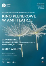 Kino plenerowe w bronowickim amfiteatrze