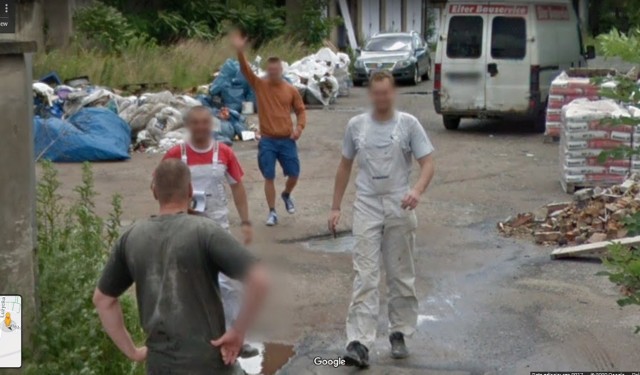 Google Street View, Świebodzin, osiedle Łużyckie, ulica Łużycka