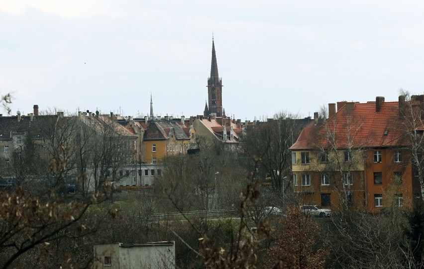 Tak wygląda Legnica widziana z wiaduktu nad Kaczawą [ZDJĘCIA]