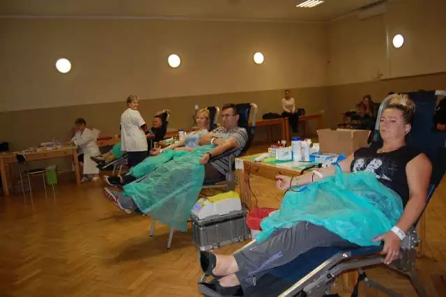 Akcje honorowego oddawania krwi odbywają się w Nakle przynajmniej raz w miesiącu
