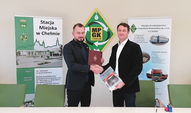 Umowa z wykonawcą modernizacji stacji paliw z Chełmie została podpisana.
