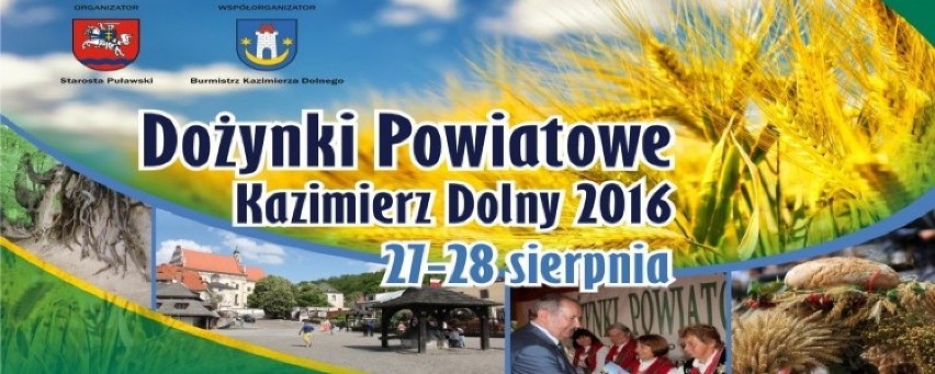 Od 27 do 28 sierpnia w Kazimierzu Dolnym odbywać się będą...