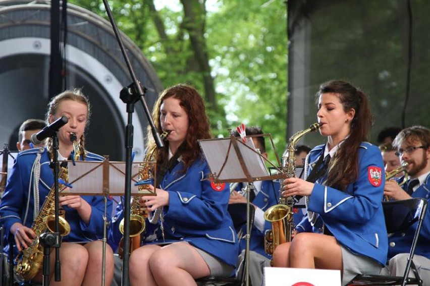 Koncert Wolsztyńskiej Powiatowej Orkiestry Dętej podczas Dni Wolsztyna