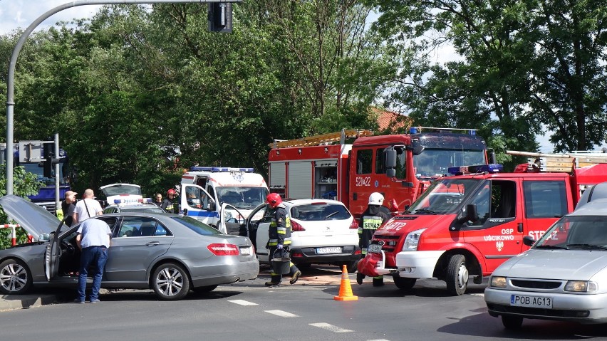 Wypadek na ul. Armii Poznań