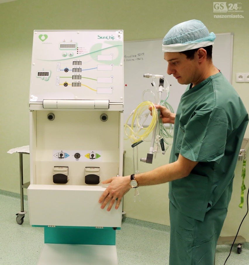 Nowoczesne urządzenie w szpitalu przy Arkońskiej ratuje życie