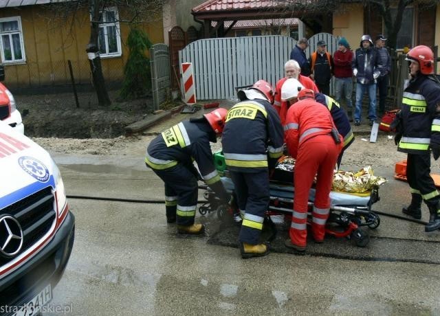 Wypadek w Midliszewicach. Zderzył się tir z autem [zdjęcia]