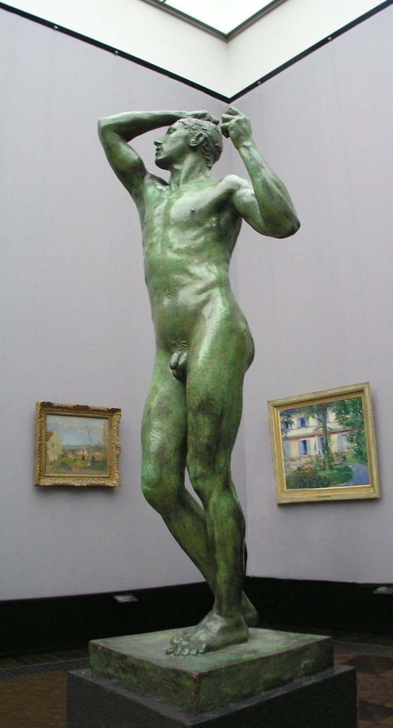 Auguste Rodin "Wiek brązu"...