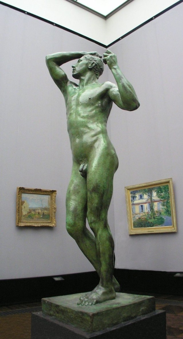 Auguste Rodin &quot;Wiek brązu&quot; http://upload.wikimedia.org/wikipedia/commons/7/77/Rodin_The_bronze_age.jpg